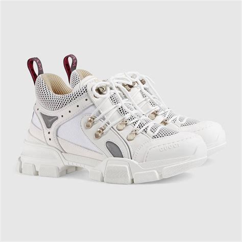 precio tenis gucci mujer|zapatilla deportiva flashtrek gucci.